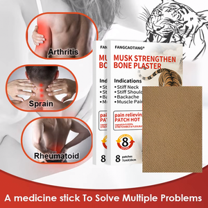 Травяные пластыри Red Tiger для облегчения мышечной и суставной боли, согревающие, натуральные китайские лечебные пластыри - Product Image 5