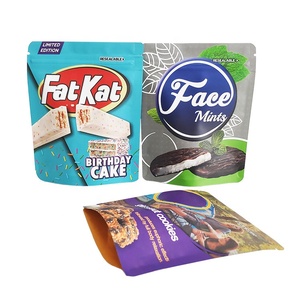 Biểu Tượng Tùy Chỉnh Có Thể Đóng Lại Zip Khóa Puffs Chips Brownies Đồ Ăn Nhẹ Thực Phẩm Mùi Proof Bao Bì Ăn Được Mylar Túi - Product Image 1