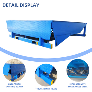 10 tấn thủy lực văn phòng phẩm kéo nâng nhiệm vụ nặng nề xe nâng đoạn đường nối và dock leveler nền tảng Điều kiện Mới cho khách sạn - Product Image 2