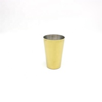 20oz 600ml Brillant Or Rose Plaqué Moscou Mule Potable Liqueur Café Bière Cocktail Julep à la menthe Lait Thé Soda Tasse Shaker Tasse