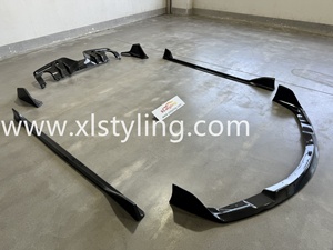 Accesorios de Auto <span class=keywords><strong>Tuning</strong></span>, Kits de Carrocería para Toyota <span class=keywords><strong>Supra</strong></span> <span class=keywords><strong>Mk5</strong></span> A90, Divisor de Labios Delanteros, Faldones Laterales, Alerón, Fibra de Carbono Real - Product Image 4
