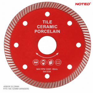 Disque de coupe diamanté fin OEM pour maçonnerie, carrelage, céramique, porcelaine, marbre – Lame de <span class=keywords><strong>scie</strong></span> pour <span class=keywords><strong>carreleur</strong></span>, usage quotidien - Product Image 1