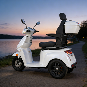 Stable at low speeds/ EEC certification/60V/72V LCD display/three-wheeled electric <b>scooter</b> VISTA-3 - Product Image 1