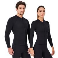 DIVE&SAIL Nouvelle combinaison de plongée en néoprène + nylon 2MM pour femmes et hommes, deux pièces, épaisse et chaude, pour la plongée, la plongée avec tuba, le surf et la natation