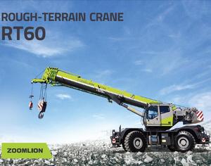 Zoomlion <span class=keywords><strong>60T</strong></span> נייד מנוף RT60 מנוף שטח - Product Image 3