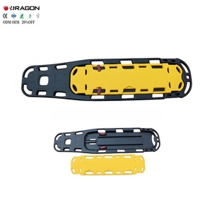 Prix de gros planche arrière de sauvetage aquatique civière de planche vertébrale détachable planche vertébrale en plastique léger pour EMS et hôpitaux - Product Image 1
