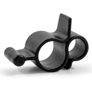 Gancho para varilla de toldo lateral para caravana, 29 mm, nailon duradero, negro y blanco, para luces de cuerda - Product Image 4