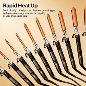 Fer à friser <span class=keywords><strong>électrique</strong></span> pour hommes avec revêtement en céramique, chauffage PTC, affichage de la température LCD, utilisation domestique - Product Image 6