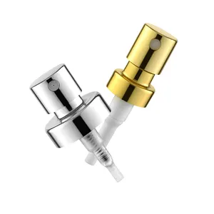 High Quality Gold Color Aluminum Crimp Sprayer 15mm 18mm Mist Sprayer