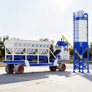 <span class=keywords><strong>Prix</strong></span> d'usine, centrale à béton mobile portable de 90 m3/h, centrale à béton prêt à l'<span class=keywords><strong>emploi</strong></span> à vendre - Product Image 1