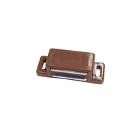 Loquet magnétique moderne en plastique durable pour portes de chambre, de salle de bain et armoires extérieures