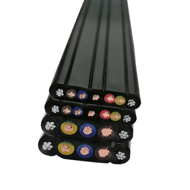Manufacturer Cable Lift Elevator Flat Cable TVVB .5 2.5 4.0 Square Elevator Cable