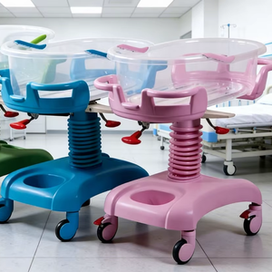 Hochey เตียงทางการแพทย์สำหรับทารกแรกเกิดในโรงพยาบาลพร้อมโครงสร้างที่มั่นคงสำหรับหอผู้ป่วยคลอดบุตร - Product Image 5