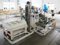 Ligne d'emballage verticale automatique de film composite et de carton pour boulons, clous, vis, comptage et emballage