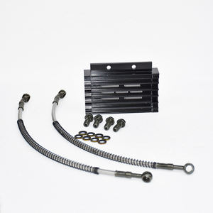 <span class=keywords><strong>Radiateur</strong></span> refroidi à l'huile en alliage d'aluminium CNC pour <span class=keywords><strong>50CC</strong></span>-160CC Moto Dirt Bike Pit Bike ATV QUAD - Product Image 2
