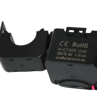 Transformateur de courant à noyau divisé certifié CE ROHS E-POWER H-CT005-24D 200A/66.6mA pour capteurs de courant électroniques triphasés