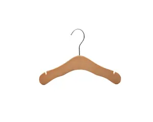 China Supplier Cheap Price Hot Sale Baby Wooden Hangers for Clothes
