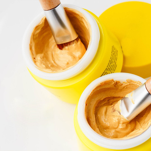 <span class=keywords><strong>Mascarilla</strong></span> de arcilla con vitamina C <span class=keywords><strong>para</strong></span> hombre <span class=keywords><strong>y</strong></span> mujer, máscara Facial antiedad, Reparadora de barro, Turmeric, color amarillo - Product Image 3