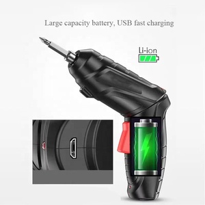 ชุดเครื่องมือ Ananke DIY แบบพกพา 47 in 1 สว่านไร้สายแบตเตอรี่ลิเธียม 3.6V พร้อมชุดไขควงไฟฟ้า กล่องเครื่องมือ แรงบิดสูงสุด 3.5N/m - Product Image 4