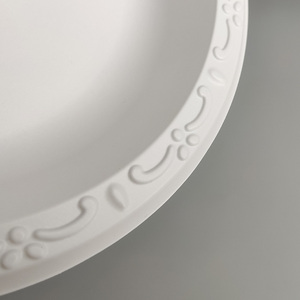Assiettes en PP modifiées, barquettes alimentaires jetables à compartiments pour les fêtes, assiettes en PP modifiées avec séparateurs pour la restauration - Product Image 6