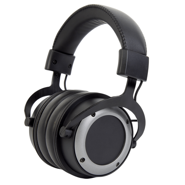 Audfine DH1771 OEM Professional Studio Headphones Over-Ear Wired Monitoring Headphones with 3.5mm Jack for CDJs & Mixing