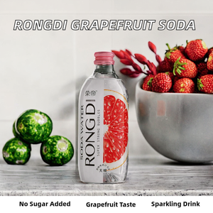 RONGDI Agua Carbonatada con Sabor a Pomelo, Baja en Grasa, 325 ml, Paquete de 12 Botellas en Caja, Inspirada en el Aceite de Oliva Mediterráneo - Product Image 4