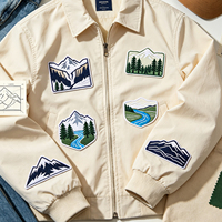 Échantillon rapide : Patchs brodés personnalisés avec logo, à coudre, à coller, thermocollants ou à scratch pour vêtements de mode et ornements quotidiens