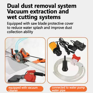 Machine à découper le marbre électrique à grande dalle TILER, multifonctionnelle, avec biseautage à 45 degrés et découpe à l'eau - Product Image 6