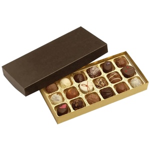 Caja de Regalo Cuadrada Personalizada Reciclable con Impresión de Tinta de Soya para Regalos de Navidad, Dulces, Galletas y Chocolates - Product Image 1