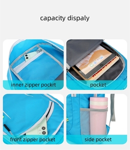 Mochila Ligera, Plegable, Impermeable y Resistente para Senderismo, Viajes y Uso Diario, para Hombres y Mujeres - Product Image 5