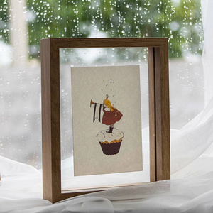 Cadres <span class=keywords><strong>Photo</strong></span> Décoratifs En Bois Naturel <span class=keywords><strong>Verre</strong></span> Transparent Double Face pour <span class=keywords><strong>Photo</strong></span> Spécimen Feuille Collection A3 A5 6x8 12x18 Tailles - Product Image 2