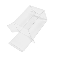 Étui de protection 0,35 mm 0,5 mm 4 pouces 6 pouces en vinyle écologique recyclé, boîte en plastique transparente personnalisée avec gaufrage