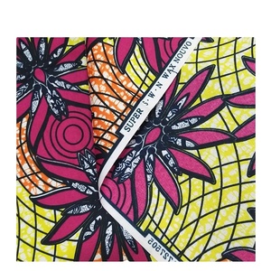 Meilleures ventes : Tissu wax nigérian 100 % coton, adapté au marché africain - Product Image 1
