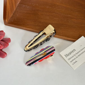 Pinzas para el Pelo Dowell con LOGO Personalizado de 7 cm, Nuevos Pasadores de Acetato para Mujer y Accesorios para el Cabello para Niñas - Product Image 6