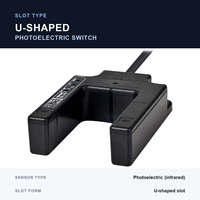 Saklar Fotolistrik Sensor Industri BUP-30 BUP-30S BUP-50-P Sensor Berbentuk U untuk Penyelarasan