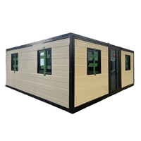 Maisons modulaires préfabriquées extensibles de 20 pieds et 40 pieds, maisons modulaires préfabriquées, maisons modulaires extensibles