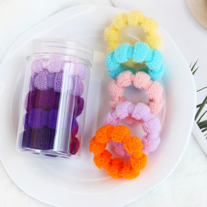 Coleteros Suaves para el Cabello, Accesorios para el Cabello, Bandas Elásticas de Nailon Sin Costuras - Product Image 6