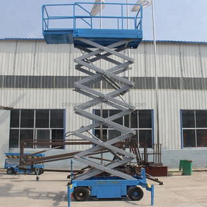 Piattaforma Elevatrice a Forbice Mobile: Design Potente con Tavolo di Lavoro Estensibile per Sollevamenti - Product Image 5