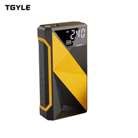 Nouveau compresseur d'air portable sans fil mini avec double écran, multifonctionnel, pour gonflage de pneus de voiture et surveillance de la pression