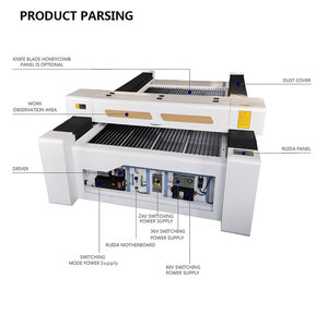CO2 Laser Engraving <b>Machine</b> 130*250cm Acrylic/MDF/100W/130W/150W/300W Automatic Laser <b>Cutting</b> <b>Machine</b> for on Medallions - Product Image 1