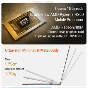 Para <span class=keywords><strong>Vivobook</strong></span> Pro 16 Laptop Nuevo AMD Ryzen7 H260 <span class=keywords><strong>16GB</strong></span> 1TB SSD 16 "2,5 K 144Hz CN Plug Laptop - Product Image 2