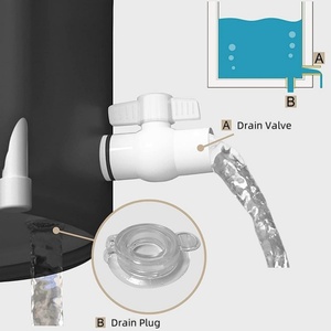 PVC <b>Inflatable</b> Ice Bathtub with Nylon Cloth Cover DIA 75 CM Height 75 CM - Product Image 2