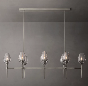 Grande decorazione di vetro personalizzato di lusso lampadari di luce del pendente del soffitto di lusso luce del pendente per Hall <span class=keywords><strong>Hotel</strong></span> Villa sala - Product Image 5