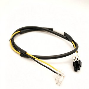 工厂定制继电器线束黑色连接器IP65防护等级PVC护套耐用线束适用于摩托车工业汽车 - Product Image 5