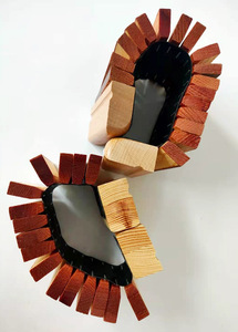Instrument de percussion Orff pour l'éducation précoce, Guiro en bois, jouet musical éducatif en bois pour la maternelle, vente en gros - Product Image 3