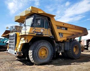 Venta caliente usado Komatsu HD605 minería camión volquete buen rendimiento precio bajo en Stock Original Japón en Shanghai - Product Image 2