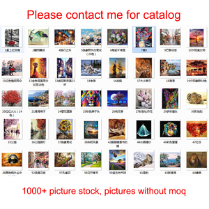 LS Newest Style Horror Diy Diamond Painting Halloween Cross Stitch Diamond Printing Full Drill Picture - Product Image 5