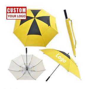 Sombrillas de Golf Promocionales de Lujo, Grandes, Resistentes al Viento, de 30 Pulgadas, con Impresiones y Logotipo Personalizado, Venta al Por Mayor - Product Image 1
