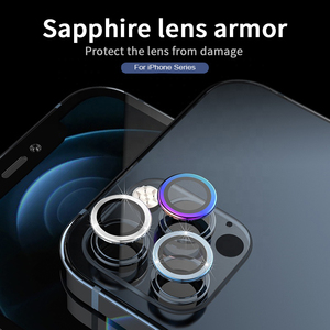 Armure pour caméra en verre trempé 9H, <span class=keywords><strong>Film</strong></span> de protection arrière pour objectif de mini caméra 13 13 13, haute qualité 2 pièces - Product Image 2