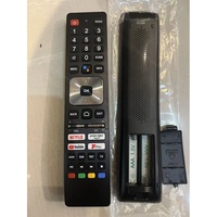 Control Remoto de Voz de Repuesto SHWRMC0137N para el Mercado de Polonia, Compatible con Televisores Sharp 50EQ3EA 50EQ4EA 50EQ6EA